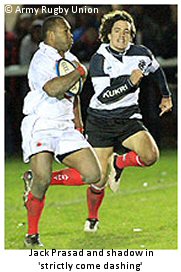 Jack Prasad Combined Services vs Barbarians